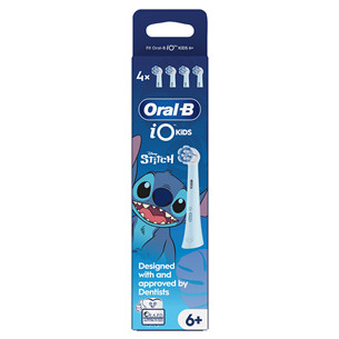 Braun Oral-B iO, Kids Disney Stitch, 4 gab. - Uzgaļi elektriskajai zobu birstei