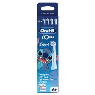 Braun Oral-B iO, Kids Disney Stitch, 4 gab. - Uzgaļi elektriskajai zobu birstei