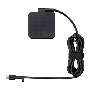 Asus USB-C Adapter, 45 Вт, черный - Зарядный адаптер 90XB06XN-MPW000