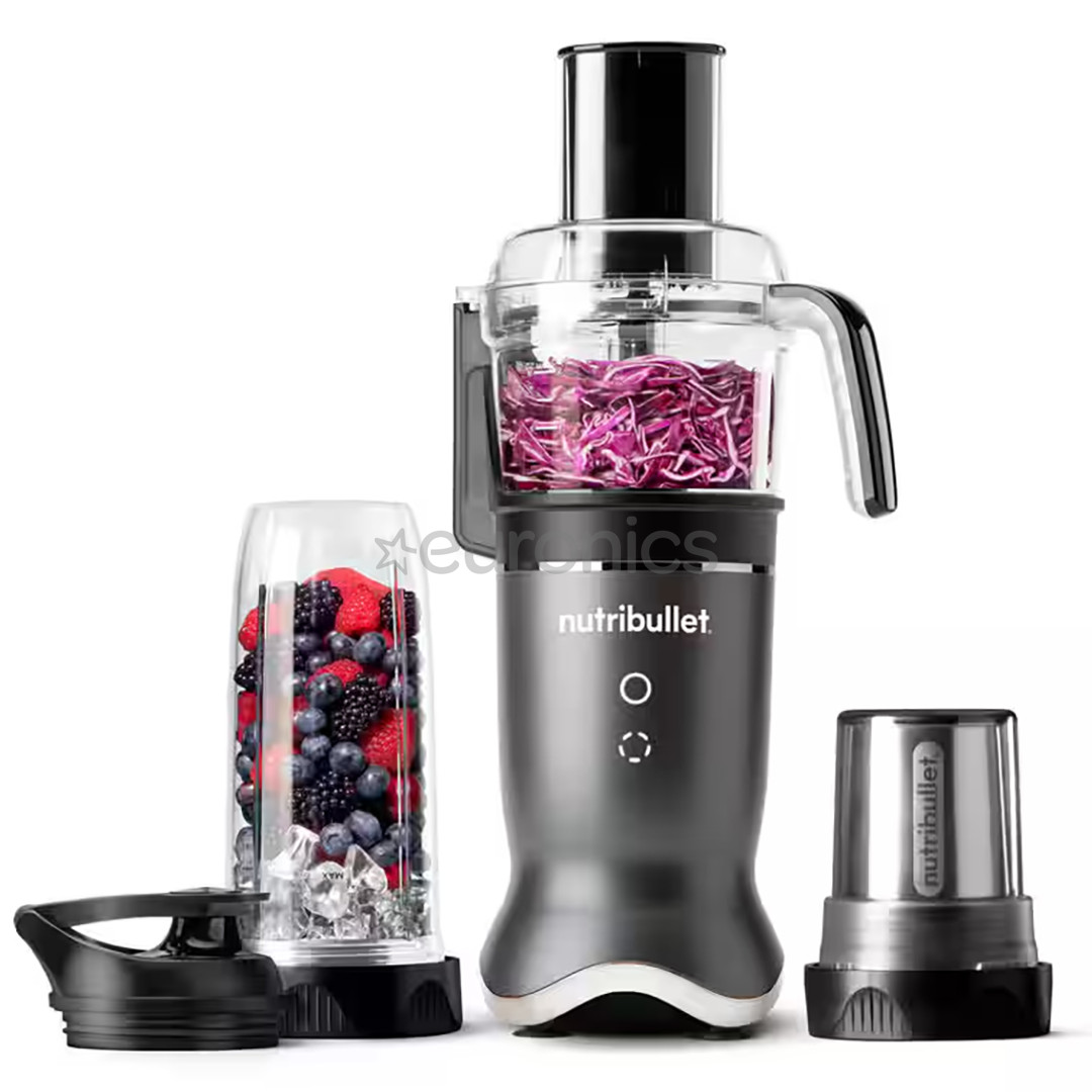 Nutribullet Ultra Plus+, 1200 W, tumši pelēka - Blenderis