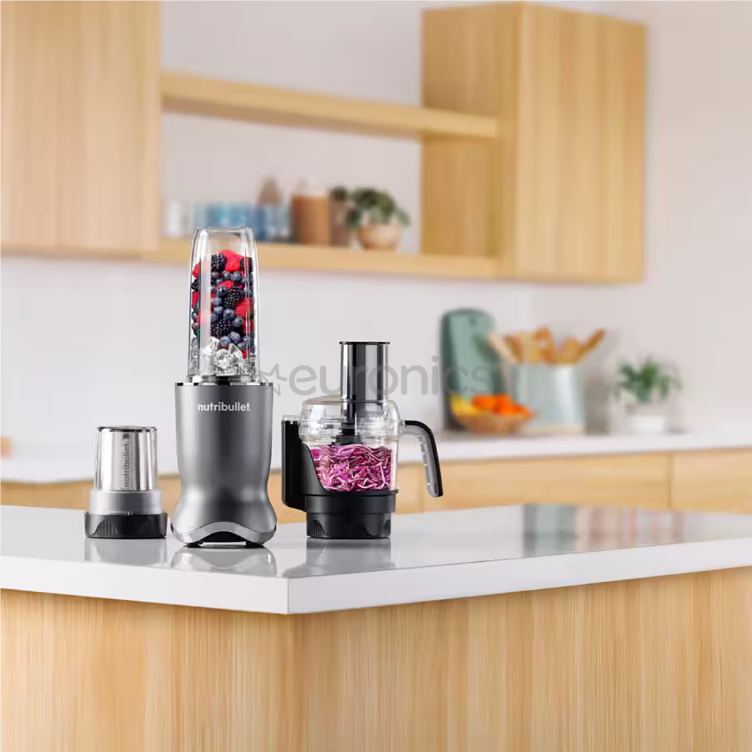 Nutribullet Ultra Plus+, 1200 W, tumši pelēka - Blenderis
