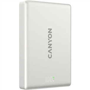 Canyon OnPower 511, 10000 mAh, pelēka - Portatīvais barošanas avots