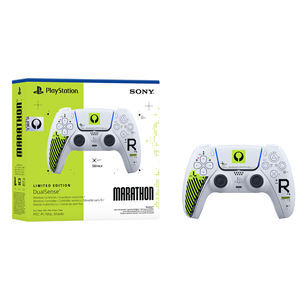 Sony DualSense Marathon Limited Edition, PlayStation 5, balta/zaļa - Bezvadu kontrolieris
