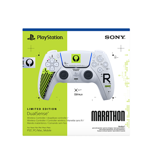 Sony DualSense Marathon Limited Edition, PlayStation 5, balta/zaļa - Bezvadu kontrolieris