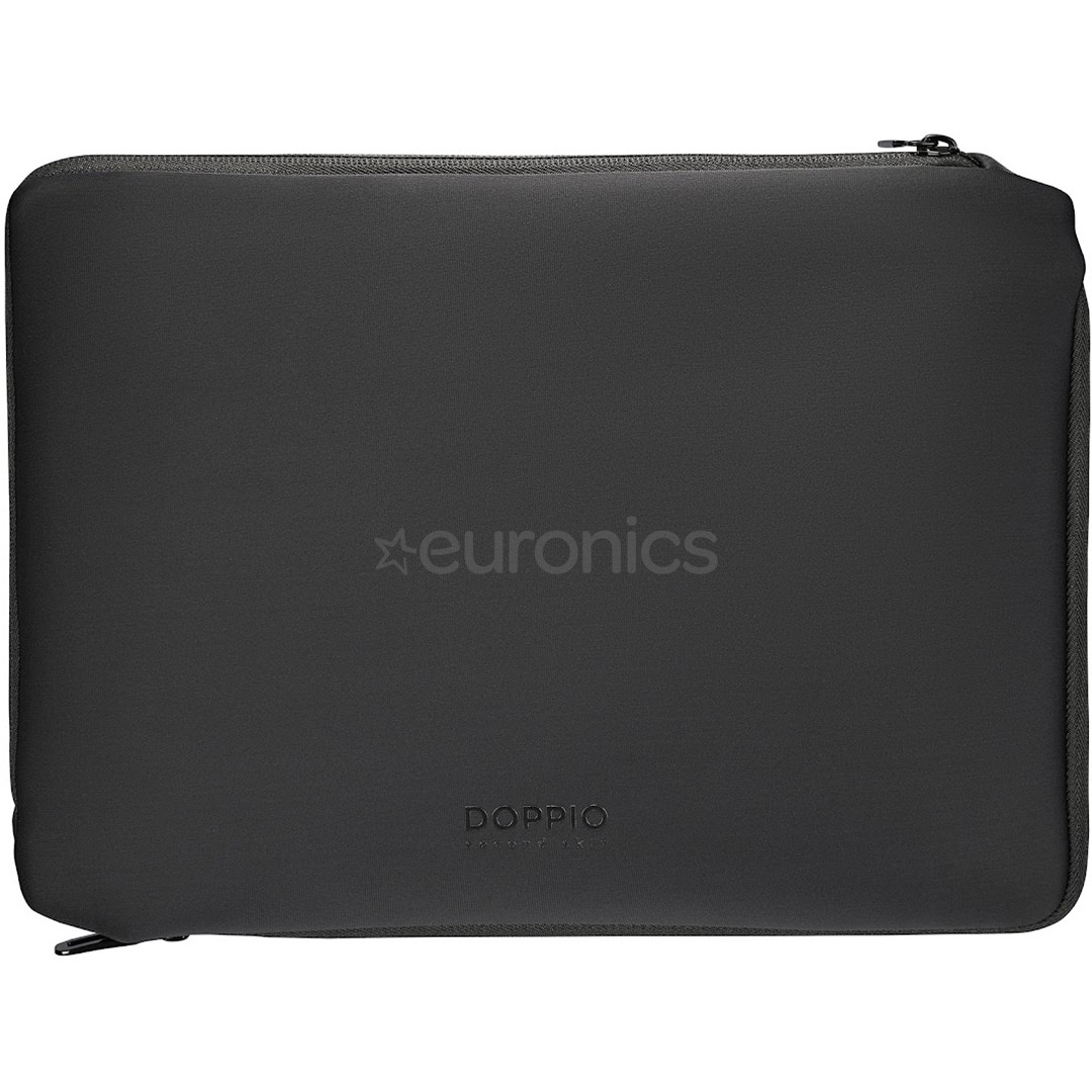 Tucano Doppio, 15,6", melna - Apvalks portatīvajam datoram