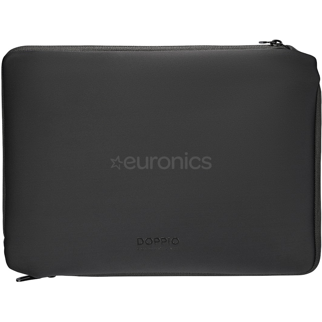 Tucano Doppio, 15,6", melna - Apvalks portatīvajam datoram