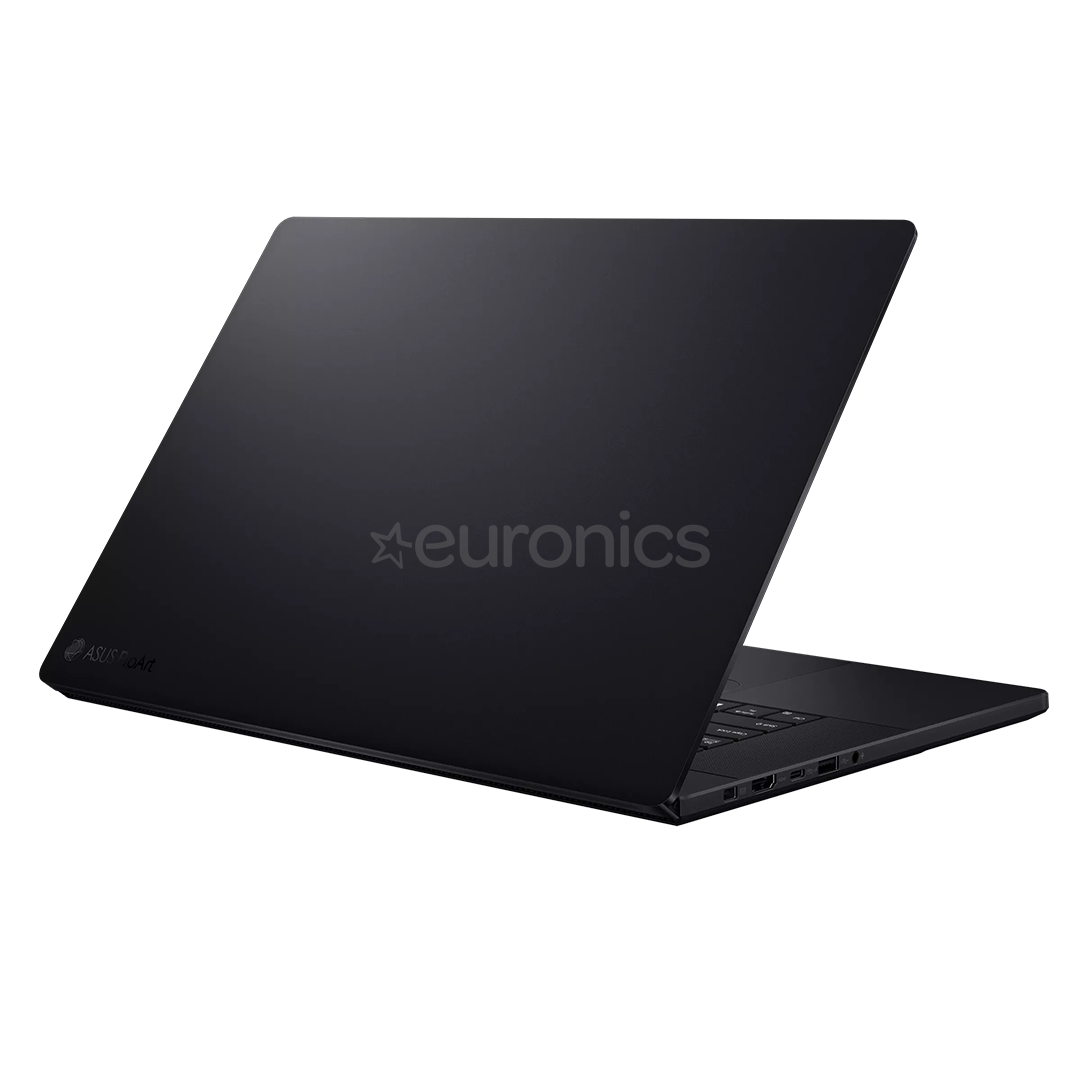 Asus ProArt P16, 16'', 4K UHD, OLED, 120 Hz, Ryzen AI 9, 64 GB, 2 TB, RTX 5080, W11P, ENG, melna - Portatīvais dators