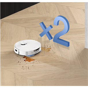 Ecovacs Deebot T30C PRO GEN 2, сухая и влажная уборка, белый - Робот-пылесос