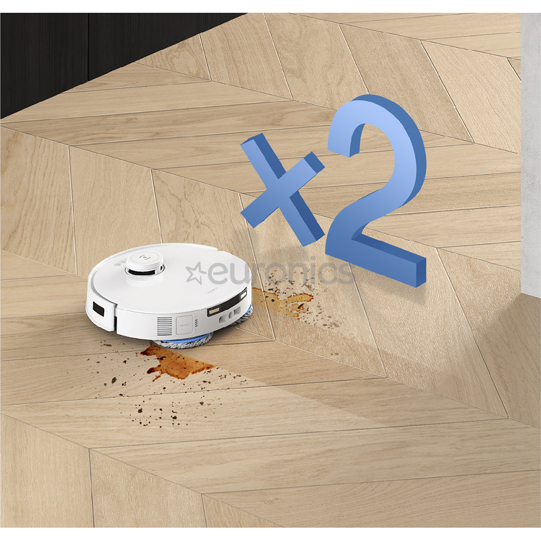 Ecovacs Deebot T30C PRO GEN 2, Wet & Dry, balta - Robots putekļu sūcējs