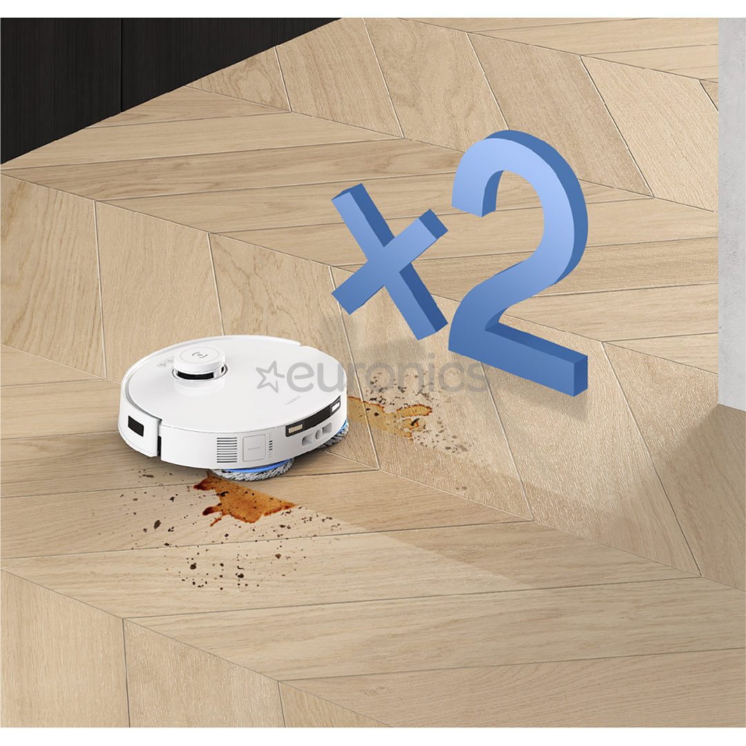 Ecovacs Deebot T30C PRO GEN 2, сухая и влажная уборка, белый - Робот-пылесос