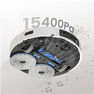 Ecovacs Deebot T30C PRO GEN 2, Wet & Dry, balta - Robots putekļu sūcējs