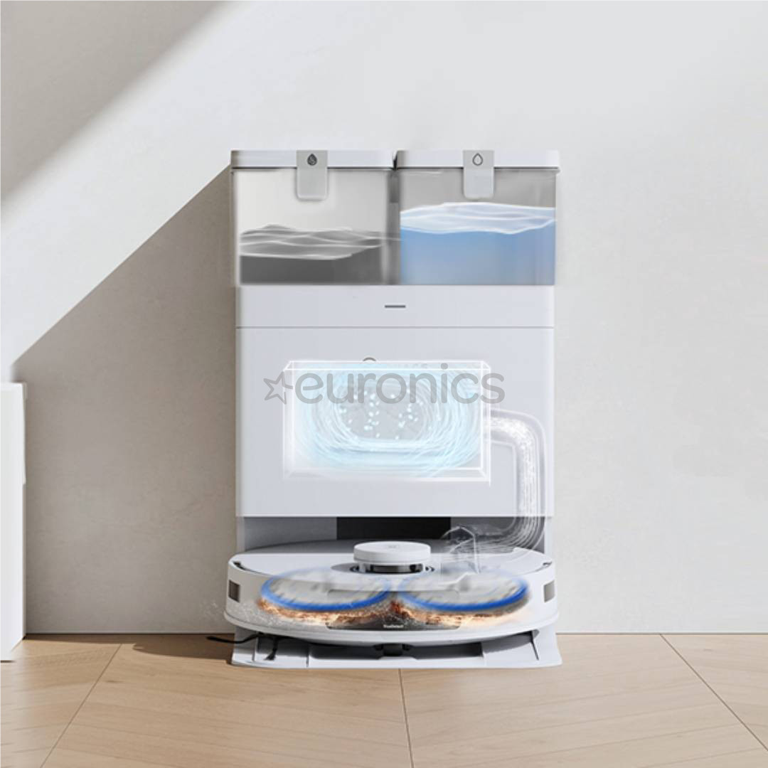 Ecovacs Deebot T30C PRO GEN 2, Wet & Dry, balta - Robots putekļu sūcējs