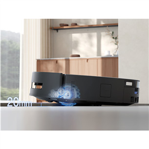 Ecovacs Deebot T80S Omni, Wet & Dry, melna - Robots putekļu sūcējs