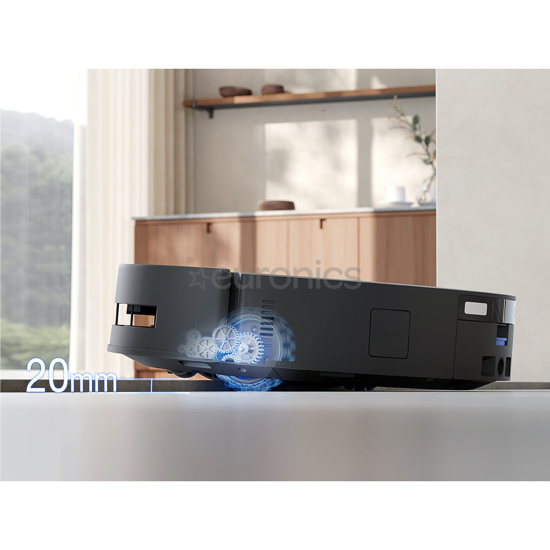 Ecovacs Deebot T80S Omni, Wet & Dry, melna - Robots putekļu sūcējs