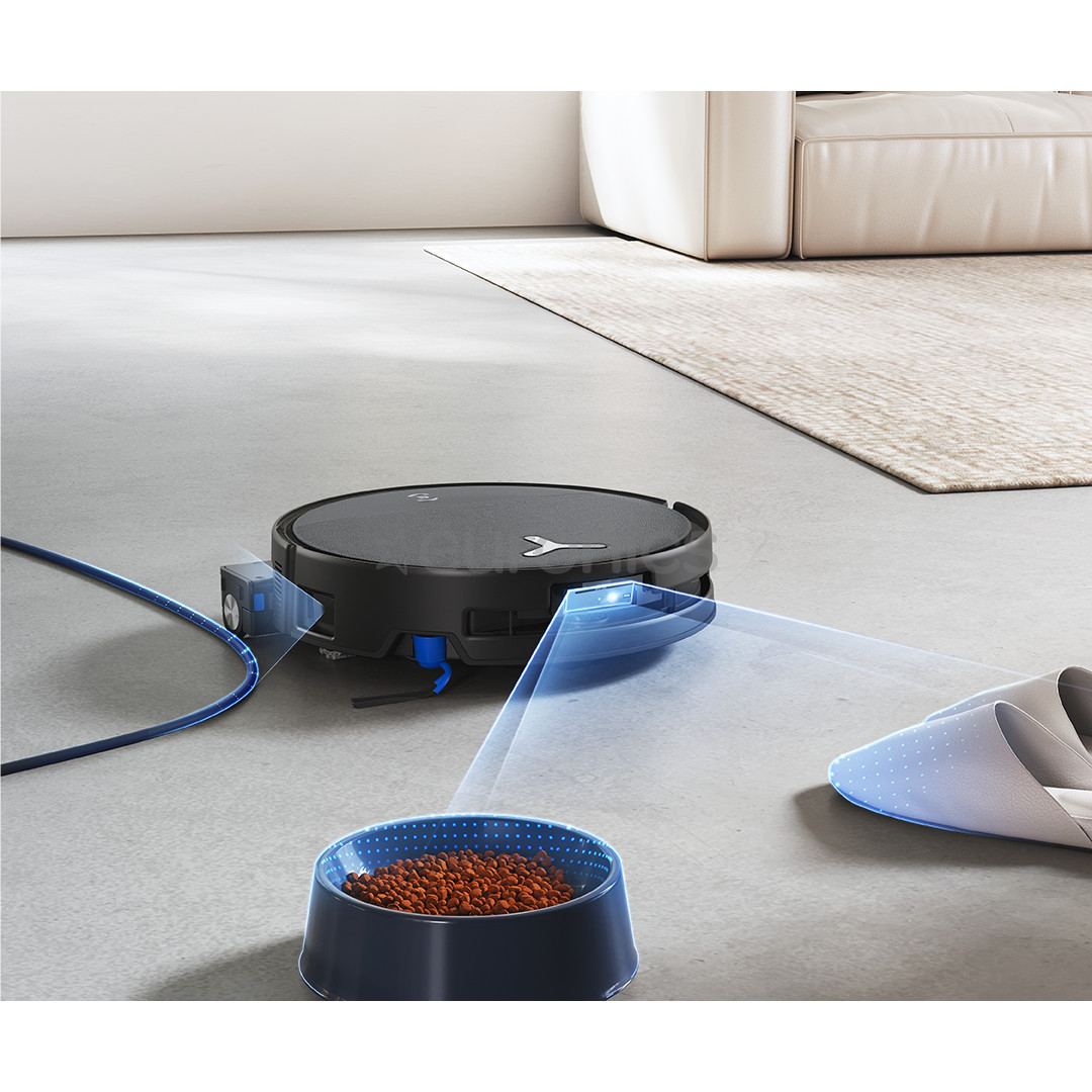 Ecovacs Deebot T80S Omni, Wet & Dry, melna - Robots putekļu sūcējs