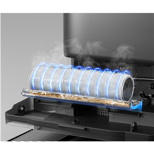 Ecovacs Deebot T80S Omni, Wet & Dry, melna - Robots putekļu sūcējs