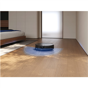 Ecovacs Deebot T80S Omni, Wet & Dry, melna - Robots putekļu sūcējs