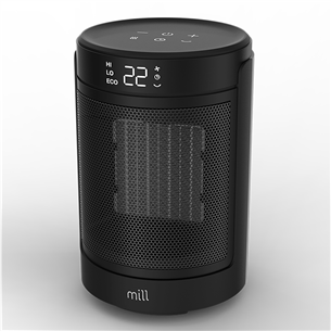Mill, 1500 W, black - Ceramic fan heater FH1500BLACK