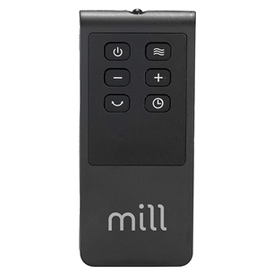 Mill, 1500 W, black - Ceramic fan heater