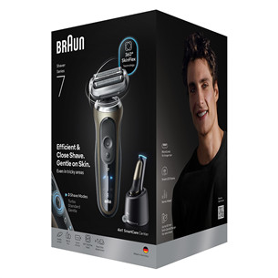 Braun Series 7, Wet & Dry, brūna - Skuveklis