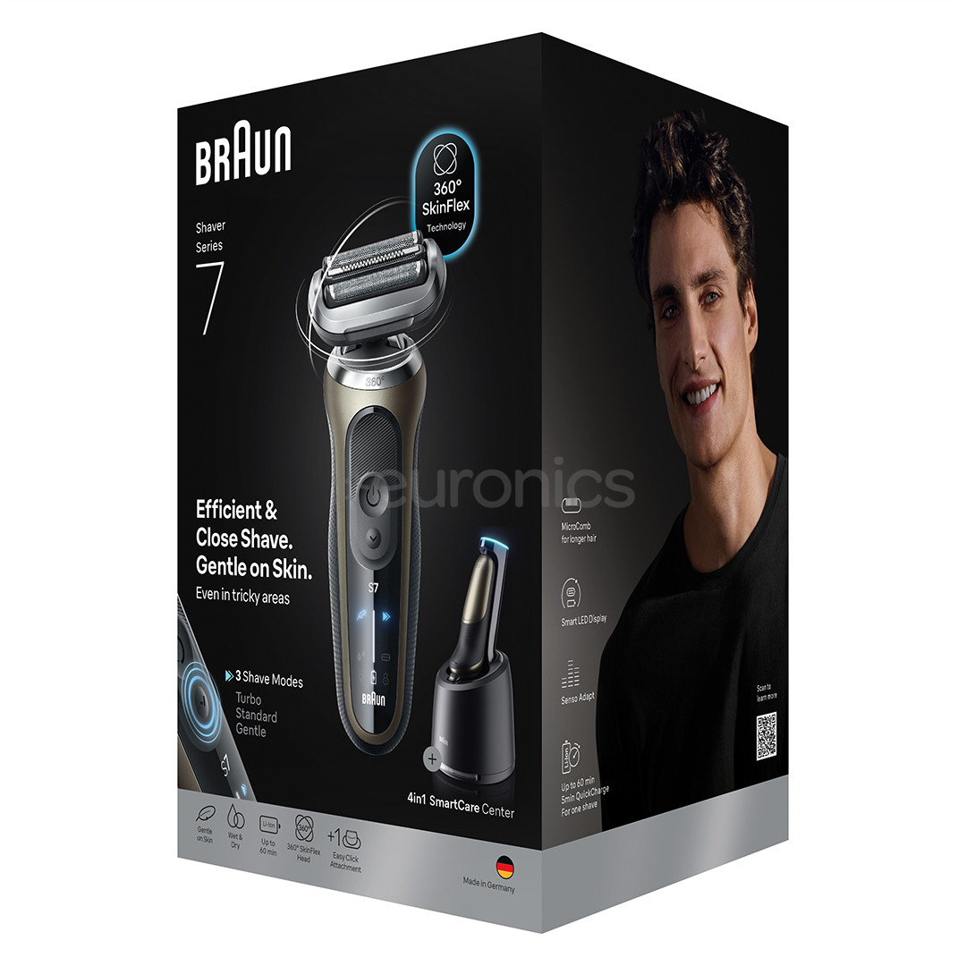 Braun Series 7, Wet & Dry, brūna - Skuveklis