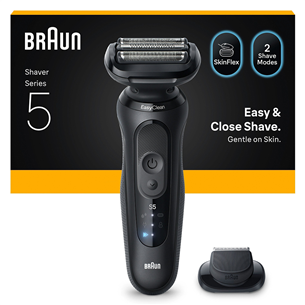 Braun Series 5, Wet & Dry, черный - Бритва 52-N1200S