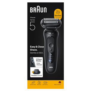 Braun Series 5, Wet & Dry, черный - Бритва
