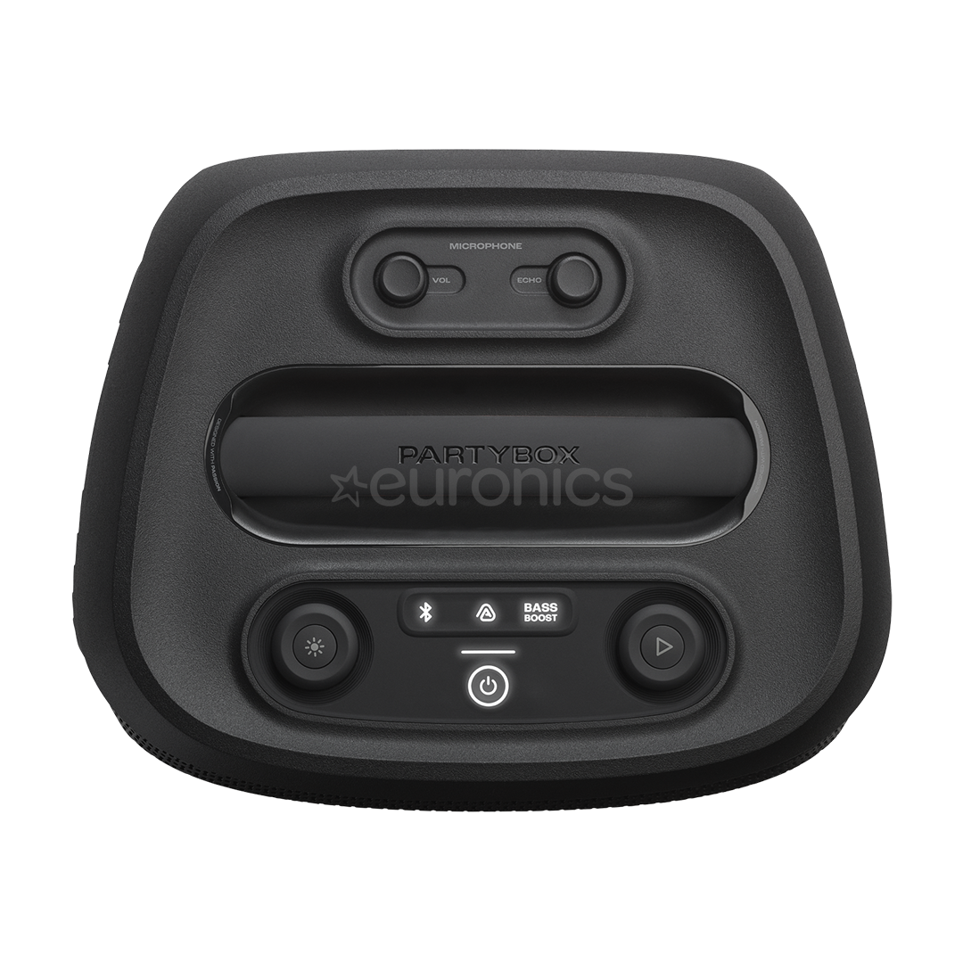JBL Partybox Encore 2, 100 Вт, микрофон, черный - Портативная колонка для вечеринок
