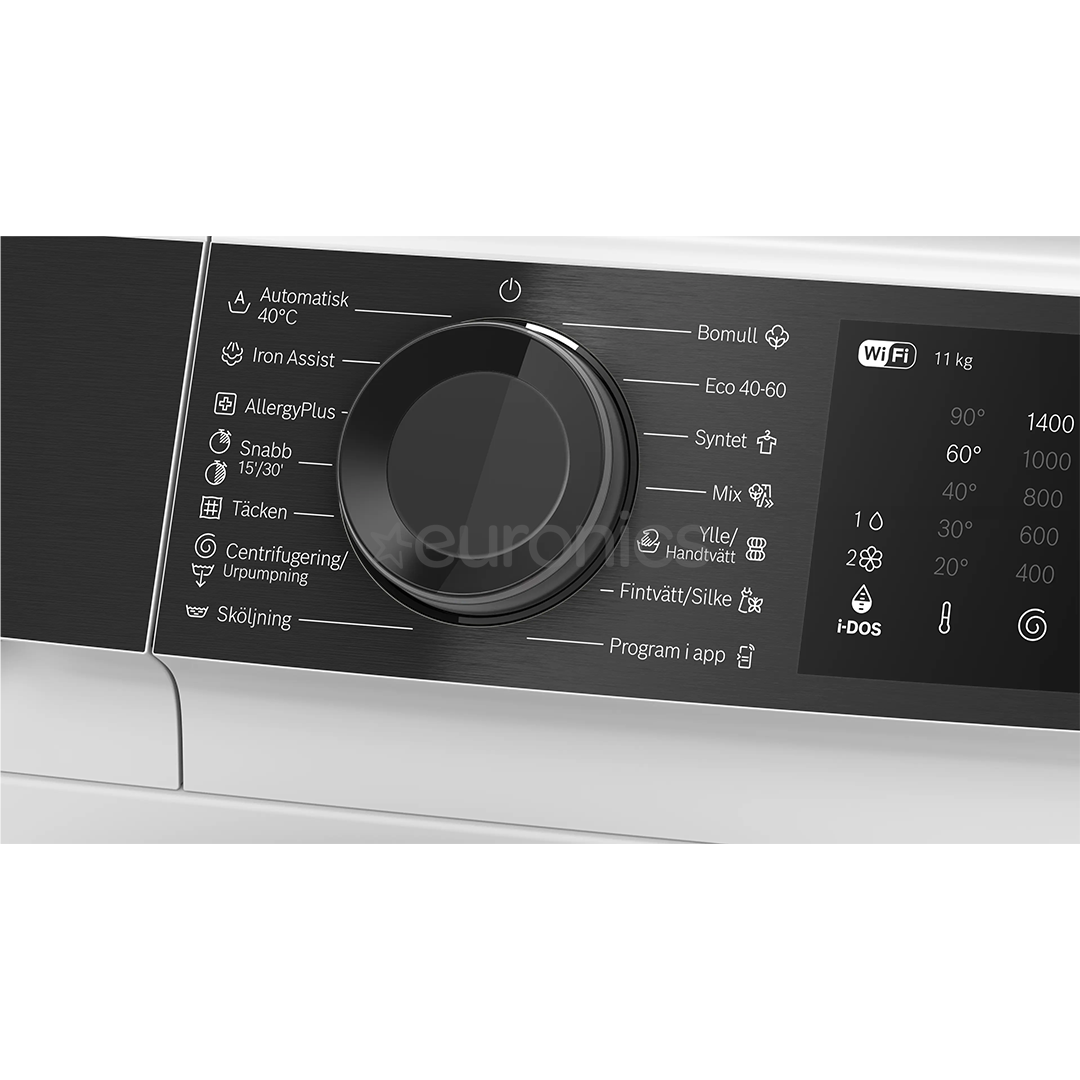 Bosch Series 6, 11 kg, depth 59 cm, 1400 rpm - Front load washing machine