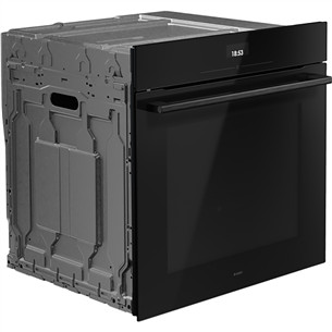 Asko, 71 L, pirolītiskā tīrīšana, melna - Iebūvējama elektriskā cepeškrāsns