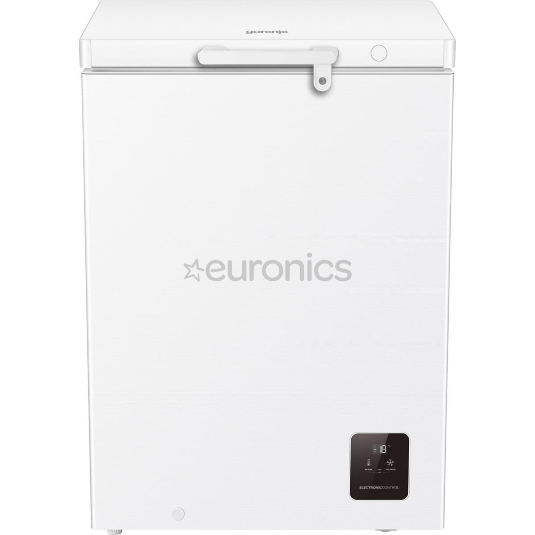 Gorenje, 141 L, width 60.6 cm, white - Chest freezer