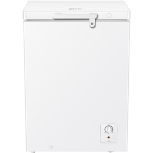Gorenje, 97 L, width 57.8 cm, white - Chest freezer FH10E4W5
