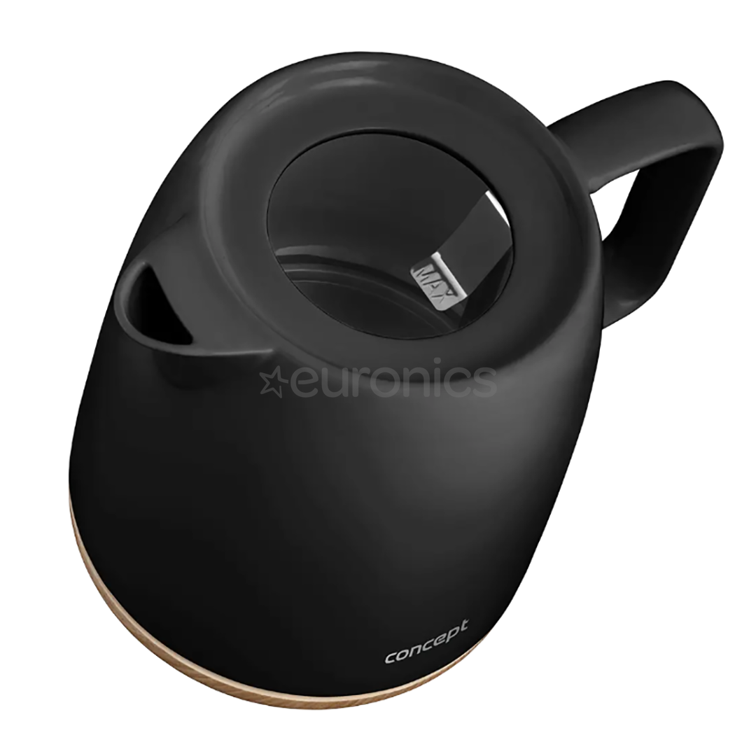 Concept, 1200 W, 1 L, black - Kettle