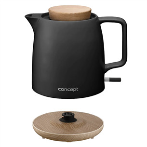 Concept, 1200 W, 1 L, black - Kettle