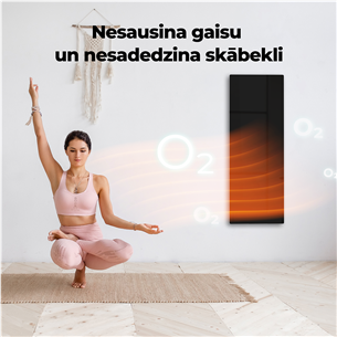 Aeno, 700 W, black - Premium Eco Smart heater