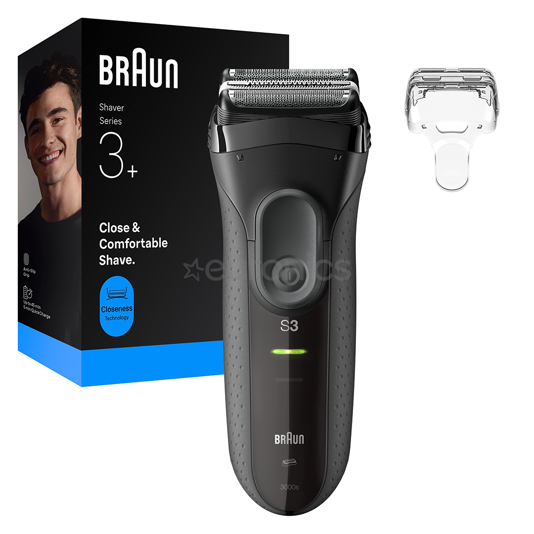 Braun Series 3+, серый - Бритва