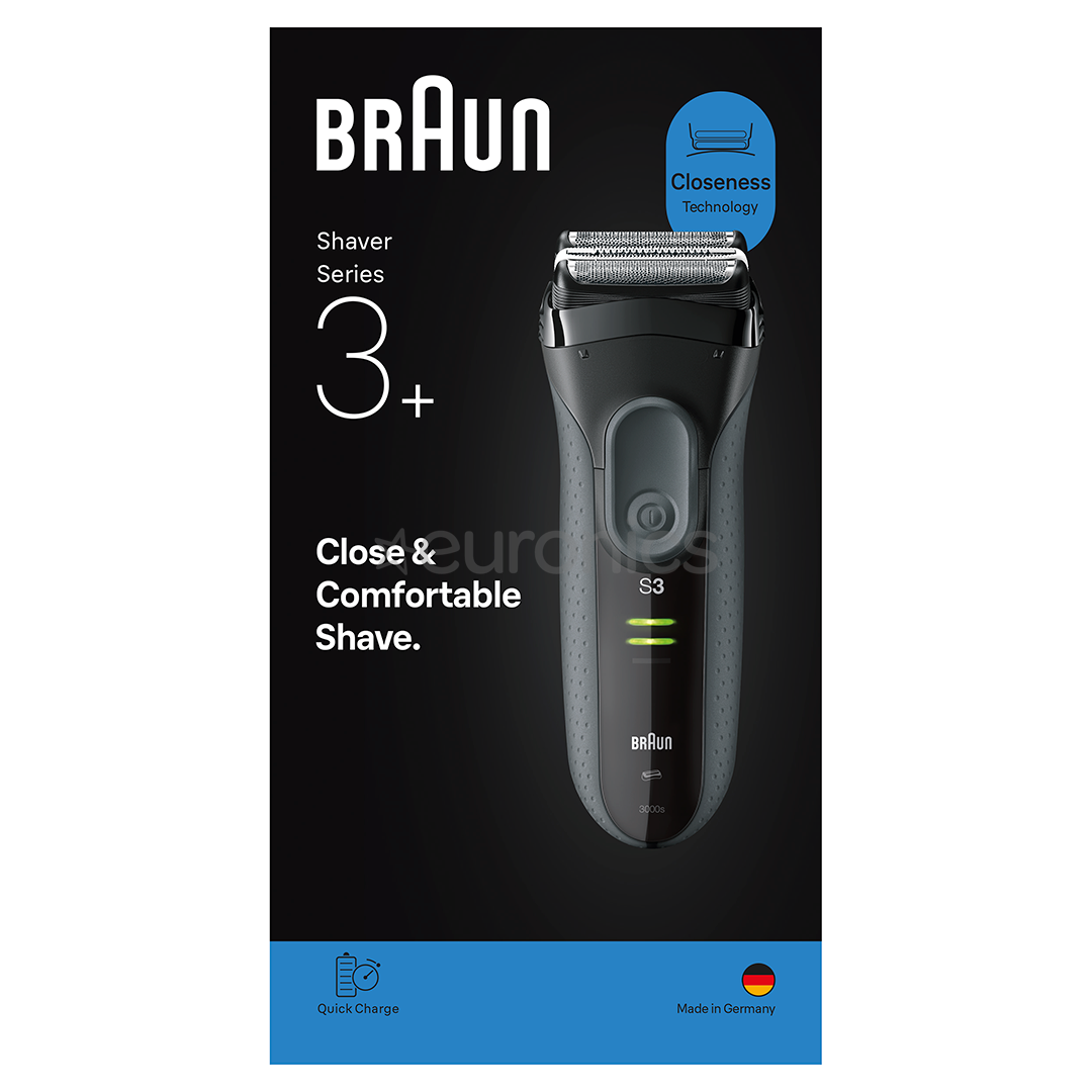 Braun Series 3+, серый - Бритва