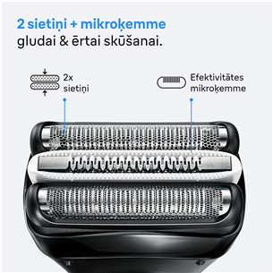 Braun Series 3+, pelēka - Skuveklis