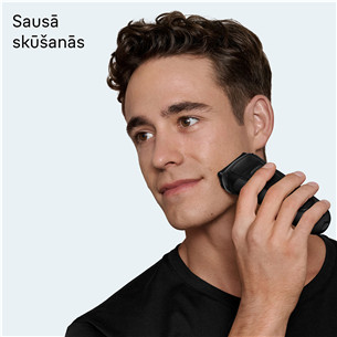 Braun Series 3+, pelēka - Skuveklis