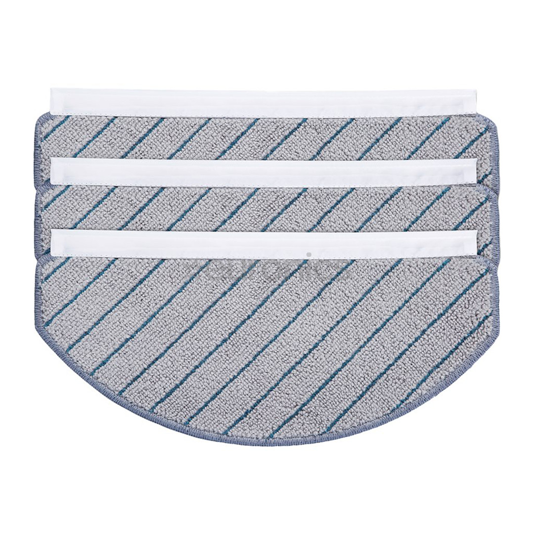 Ecovacs, X1 PLUS/T10/T10 PLUS/N20 Family, 3 gab. - Lupatiņas robotam putekļu sūcējam