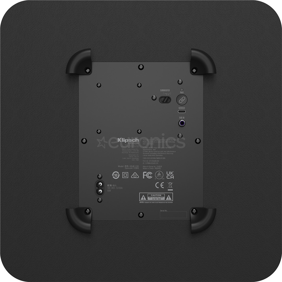 Klipsch Flexus Sub 100, black - Subwoofer