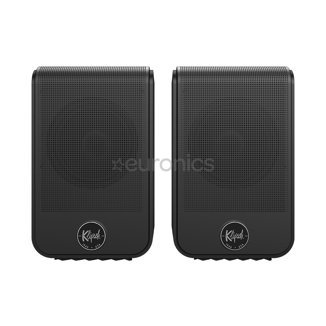 Klipsch Flexus SURR 100, black - Wireless bookshelf speakers