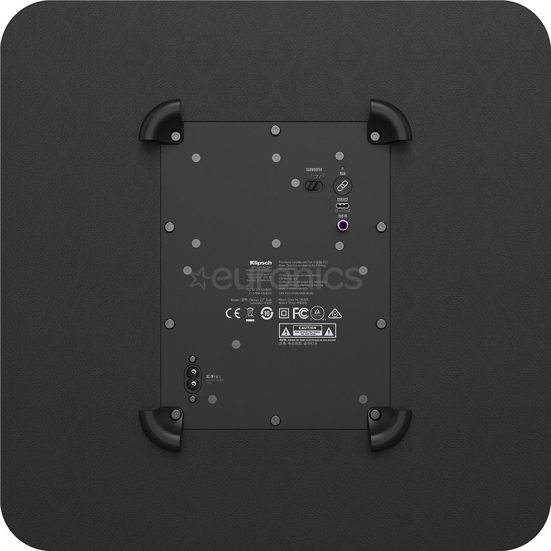 Klipsch Flexus Sub 200, black - Subwoofer