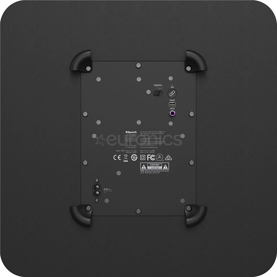 Klipsch Flexus Sub 200, черный - Сабвуфер