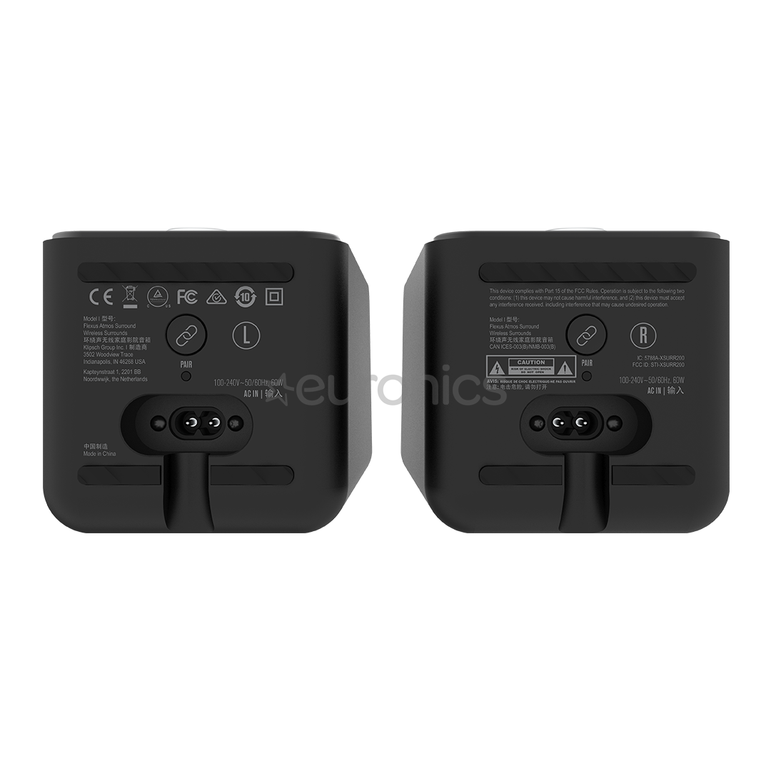 Klipsch Flexus SURR 200, черный - Беспроводные полочные колонки