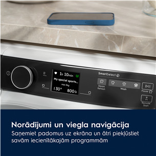Electrolux 900 Series PerfectCare, 11 kg, dziļums 63.6 cm, 1600 apgr/min. - Veļas mazgājamā mašīna ar priekšējo ielādi