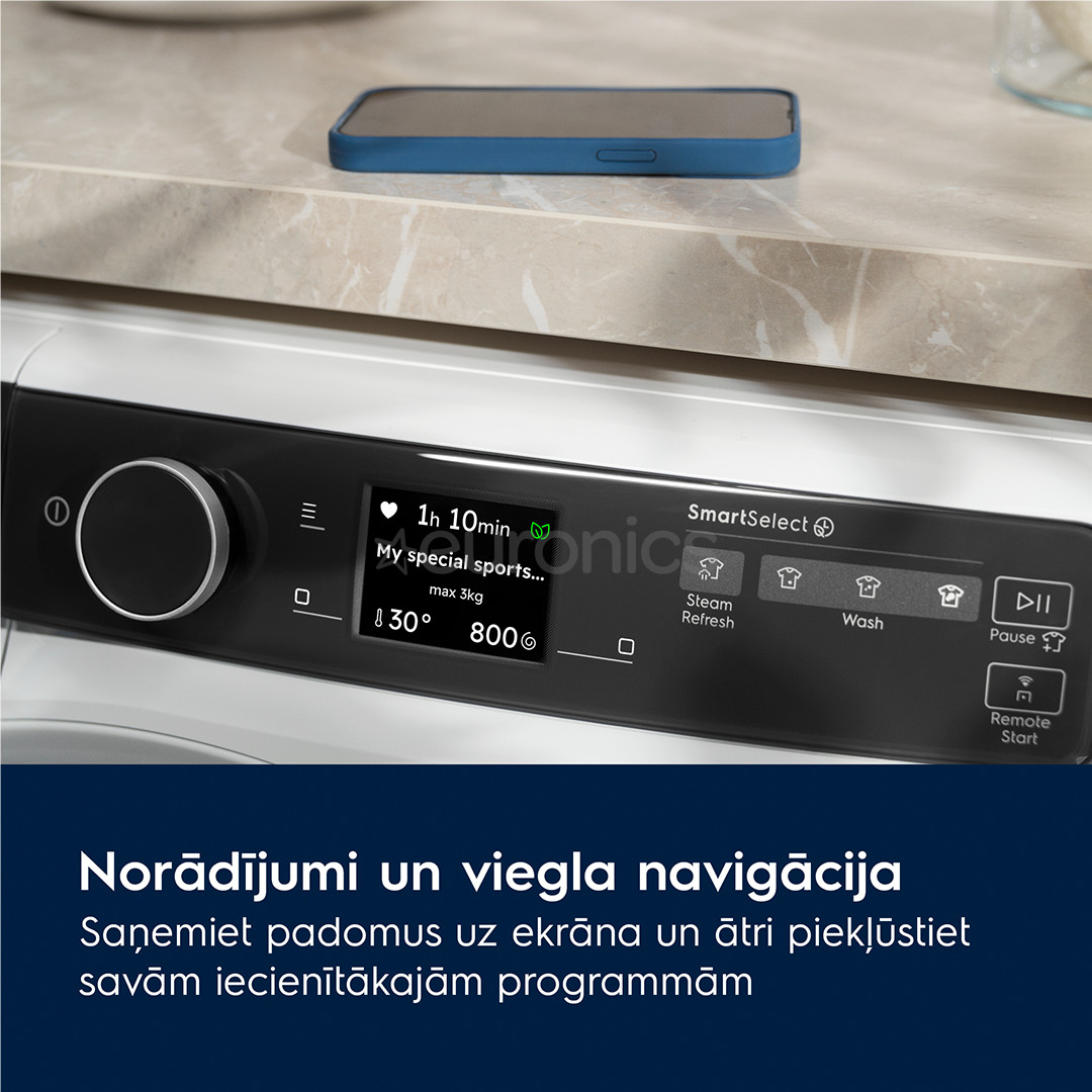 Electrolux 900 Series PerfectCare, 11 kg, dziļums 63.6 cm, 1600 apgr/min. - Veļas mazgājamā mašīna ar priekšējo ielādi