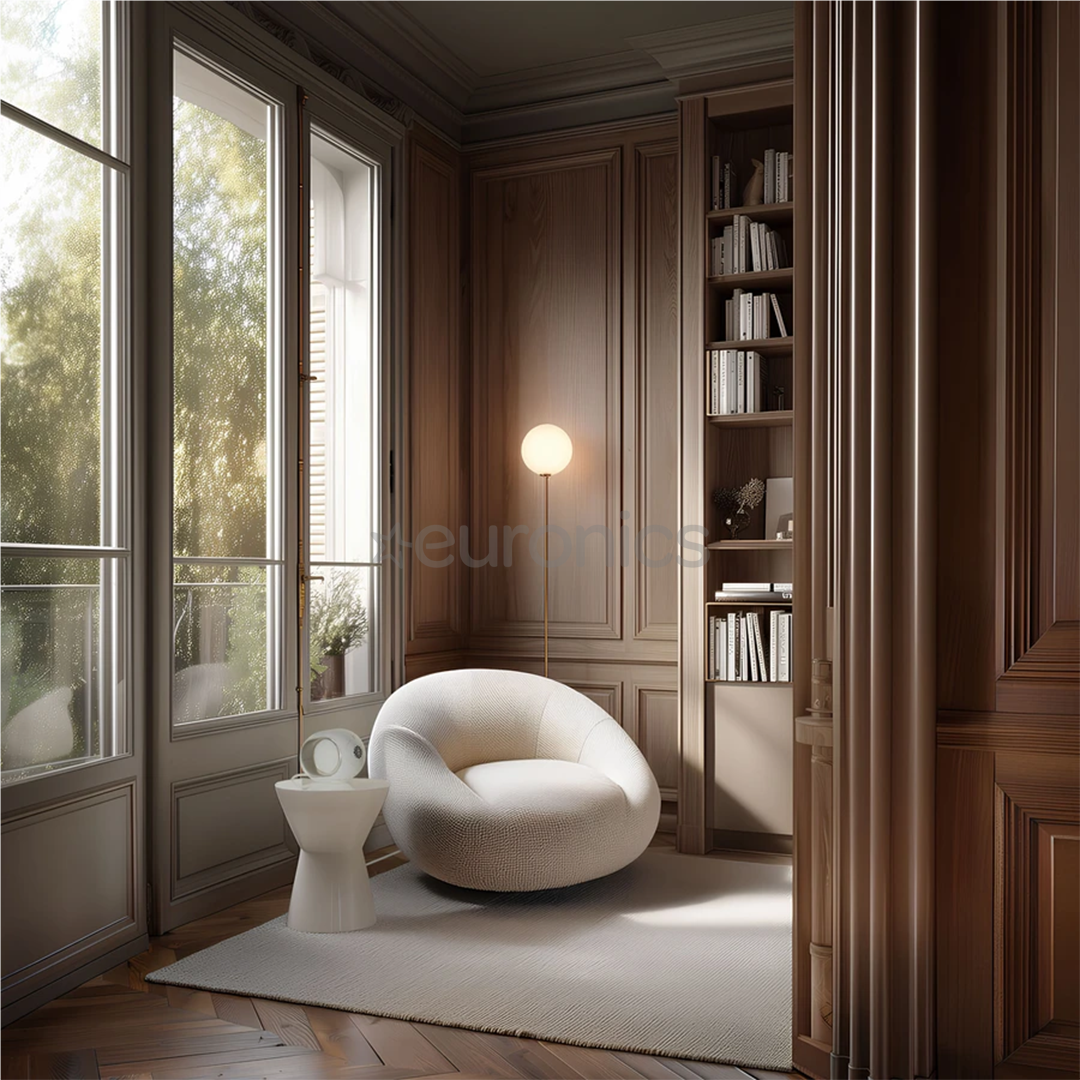 Devialet Phantom Ultimate 98 dB, sudraba/balta - Skaļrunis