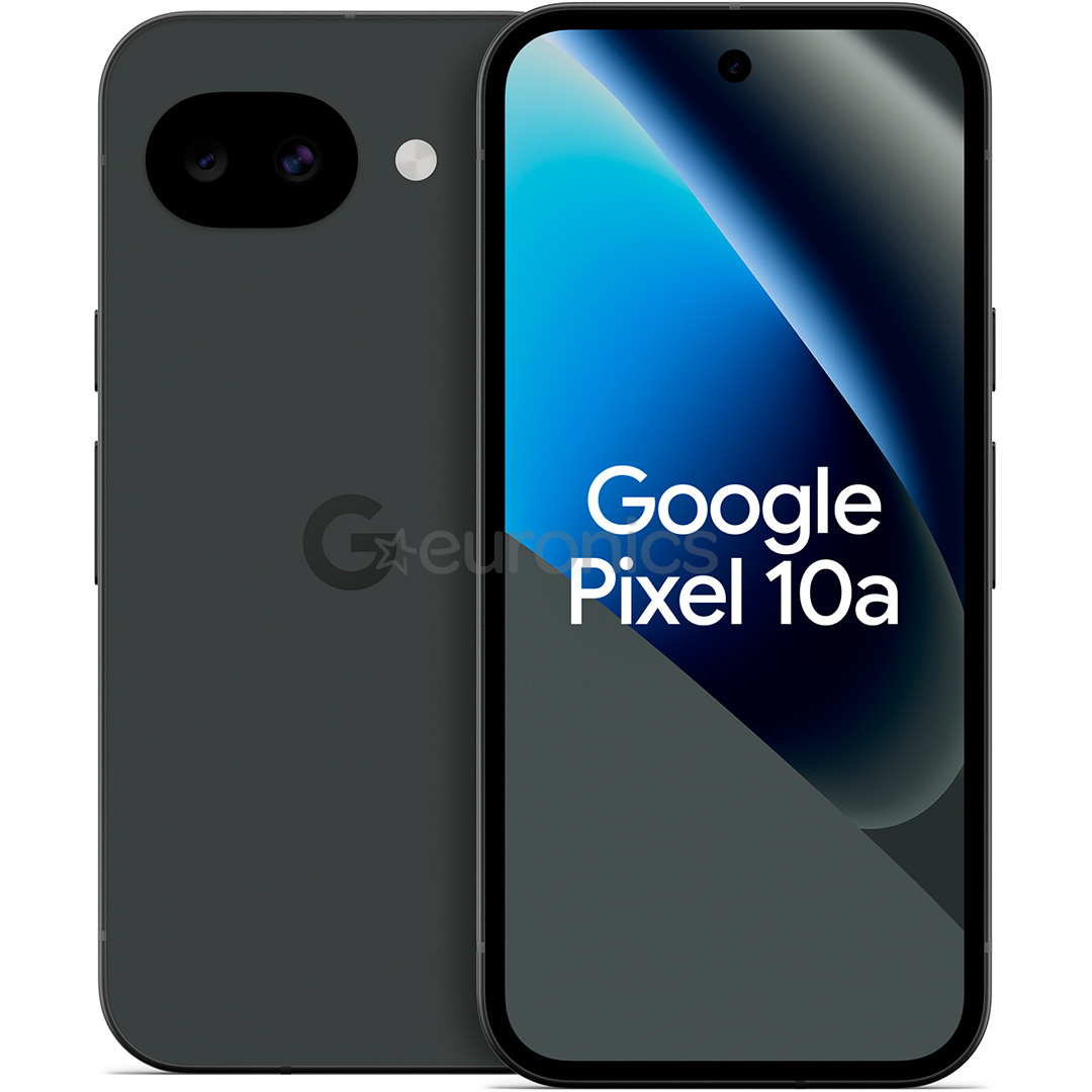 Google Pixel 10a, 256 GB, melna - Viedtālrunis