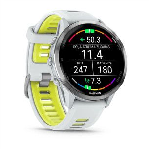 Garmin Forerunner 970, white/yellow - Sports watch